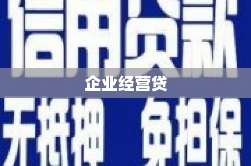 塔河企业经营贷