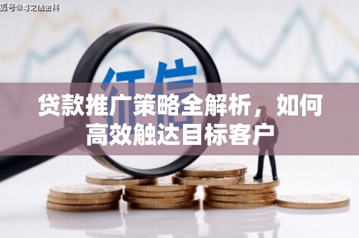 塔河贷款推广策略全解析，如何高效触达目标客户