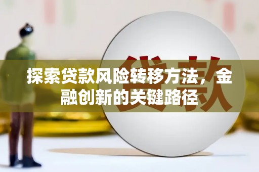 塔河探索贷款风险转移方法，金融创新的关键路径