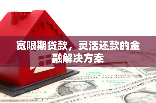 塔河宽限期贷款，灵活还款的金融解决方案