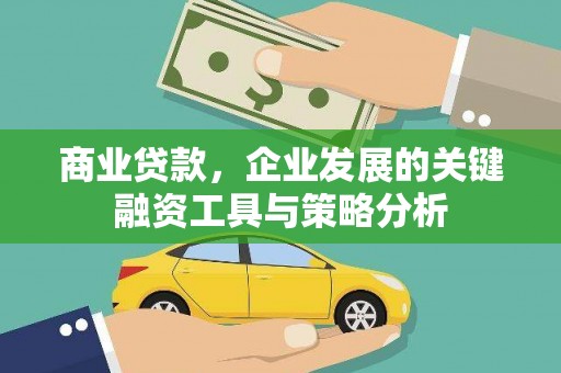 塔河商业贷款，企业发展的关键融资工具与策略分析
