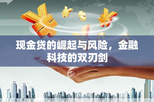 塔河现金贷的崛起与风险，金融科技的双刃剑