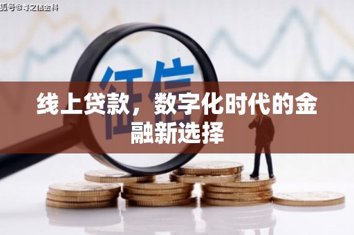 塔河线上贷款，数字化时代的金融新选择